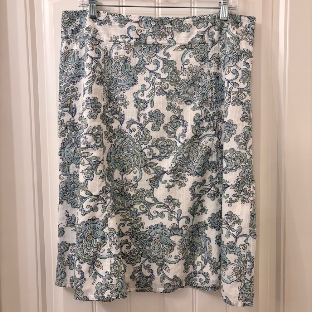 Eddie Bauer Women’s A-Line Knee-Length Cotton Skirt Size 12